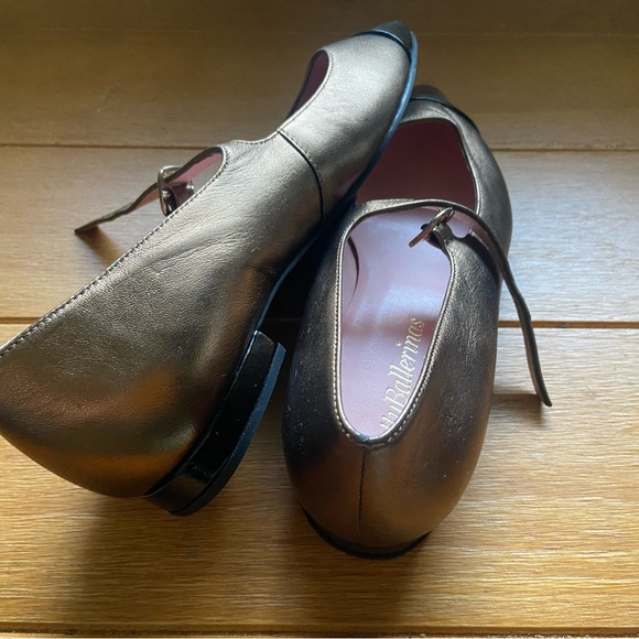 NEW PrettyBallerinas flats in gold/black - Picture 6 of 11